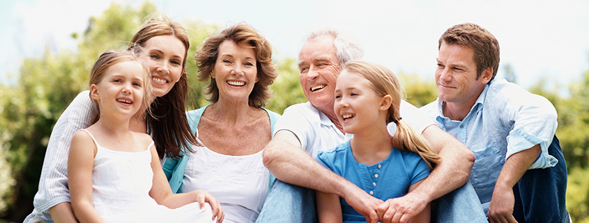 A portrait of family love and values