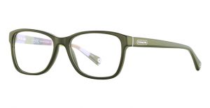Green glasses by Coach